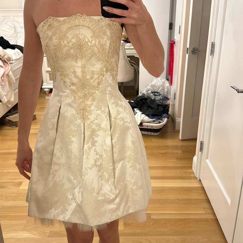 Vintage Jessica McClintock mini dress 🤍